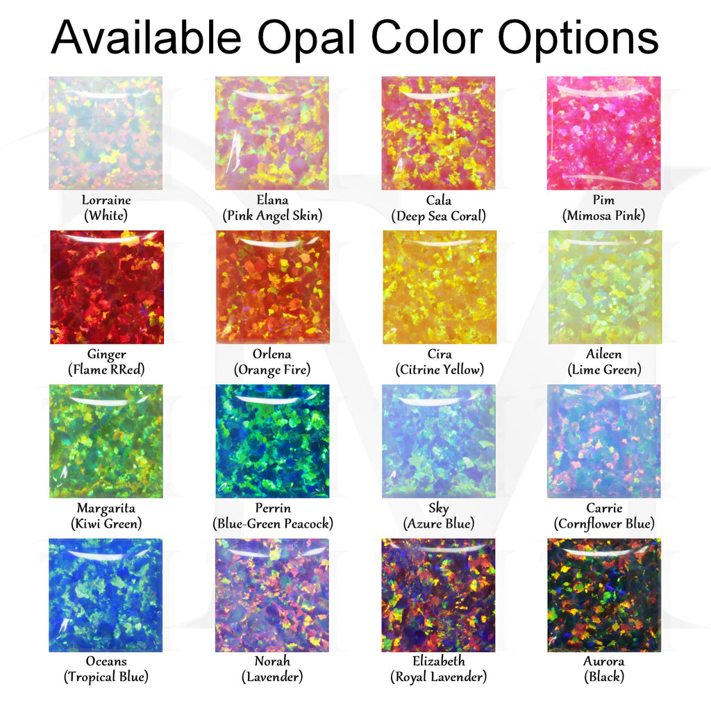 Sky: 4mm Azure Blue Opal Ball Stud Post Earrings 925 Sterling Silver - 1000Jewels.com