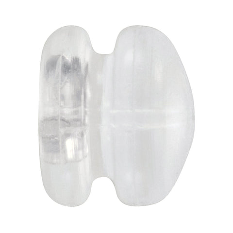 14K Gold Silicon Mushroom Clutch Backs for Post Earrings, Set of 2 - 1000Jewels.com