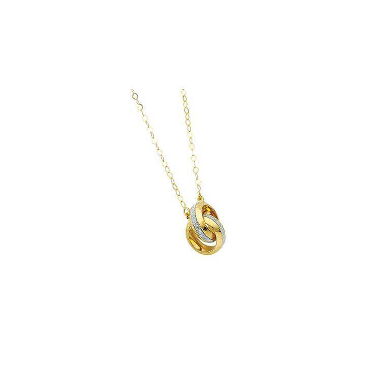 Greg Anthony Glitter Gold Necklace 14K Yellow Gold - 1000Jewels.com