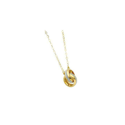 Greg Anthony Glitter Gold Necklace 14K Yellow Gold - 1000Jewels.com
