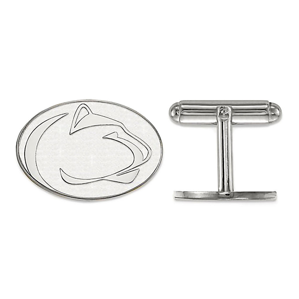 Pennsylvania State University 925 Sterling Silver Cufflinks Officially Licensed - 1000Jewels.com