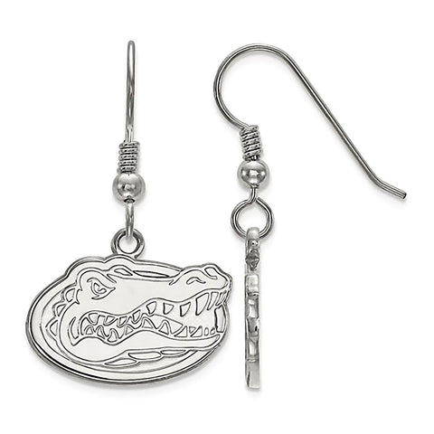 University of Florida 925 Sterling Silver Dangle Earrings Officially Licensed - 1000Jewels.com