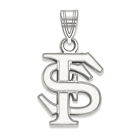 Florida State University 925 Sterling Silver Pendant Officially Licensed - 1000Jewels.com