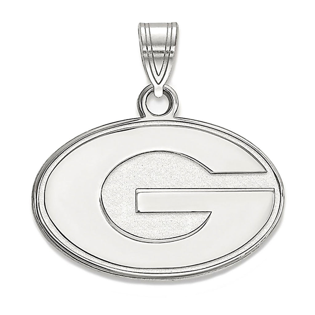 University of Georgia 925 Sterling Silver Pendant Officially Licensed - 1000Jewels.com