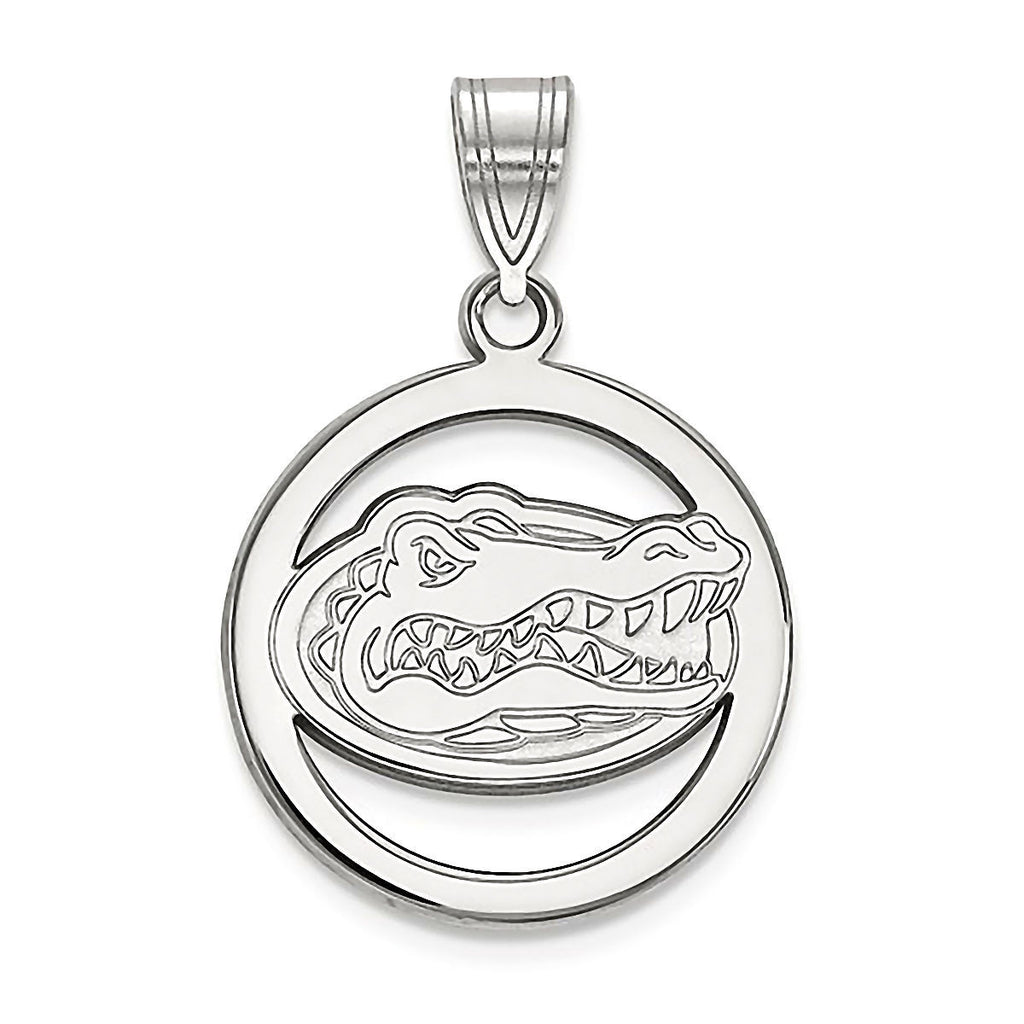 University of Florida 925 Sterling Silver UF Pendant Officially Licensed - 1000Jewels.com
