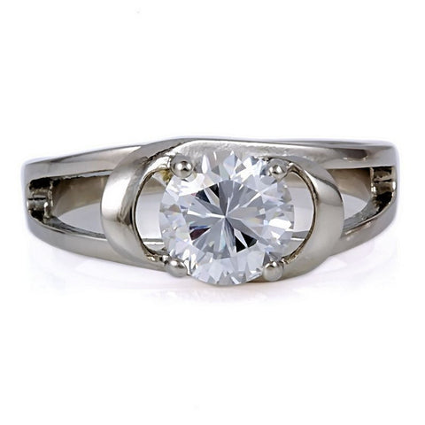 Infinite Love: 1.6cts Russian Ice Diamond CZ Promise Friendship Ring - 1000Jewels.com