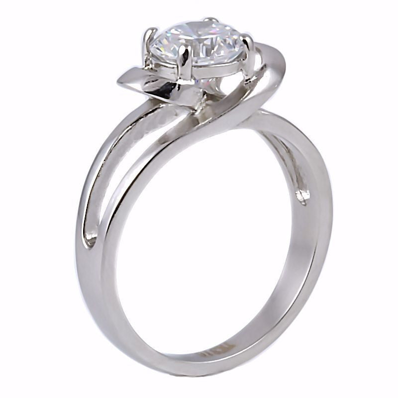 Infinite Love: 1.6cts Russian Ice Diamond CZ Promise Friendship Ring - 1000Jewels.com