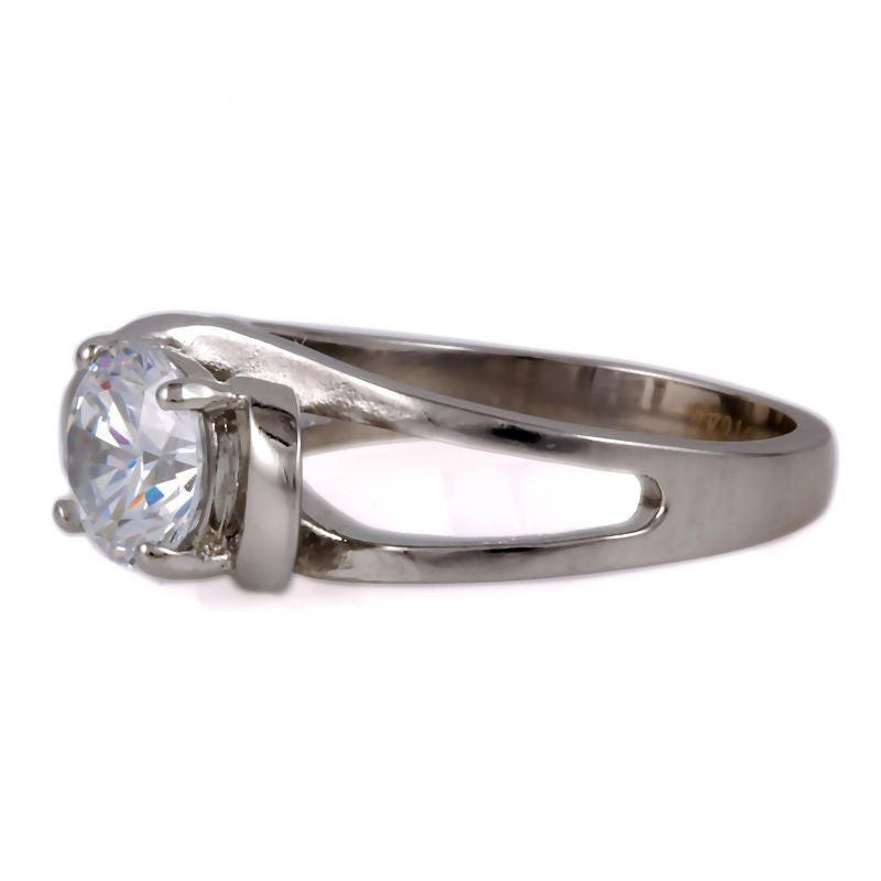 Infinite Love: 1.6cts Russian Ice Diamond CZ Promise Friendship Ring - 1000Jewels.com