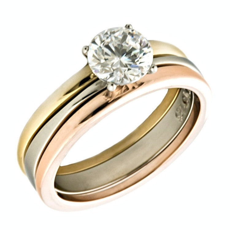 Gold Hammered Russian Wedding Ring | Otis Jaxon Jewellery
